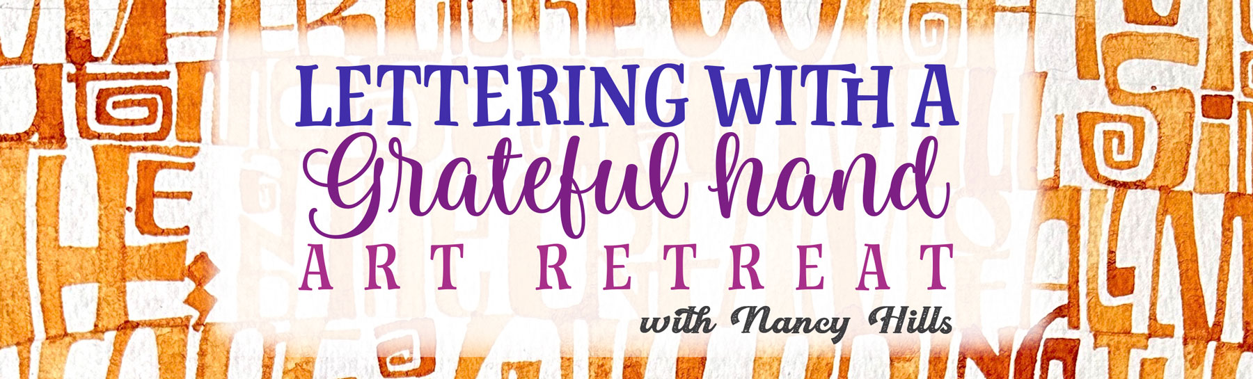 Lettering by Nancy Hays Hills